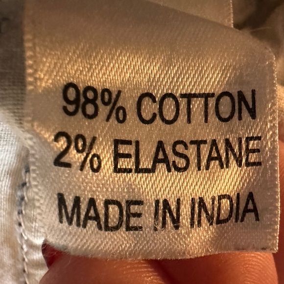 Bossini Floral Print Faded Blue Denim Jeans 34 - Picture 8 of 8